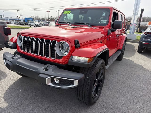 Used 2025 Jeep Wrangler Sahara 4xe image 1
