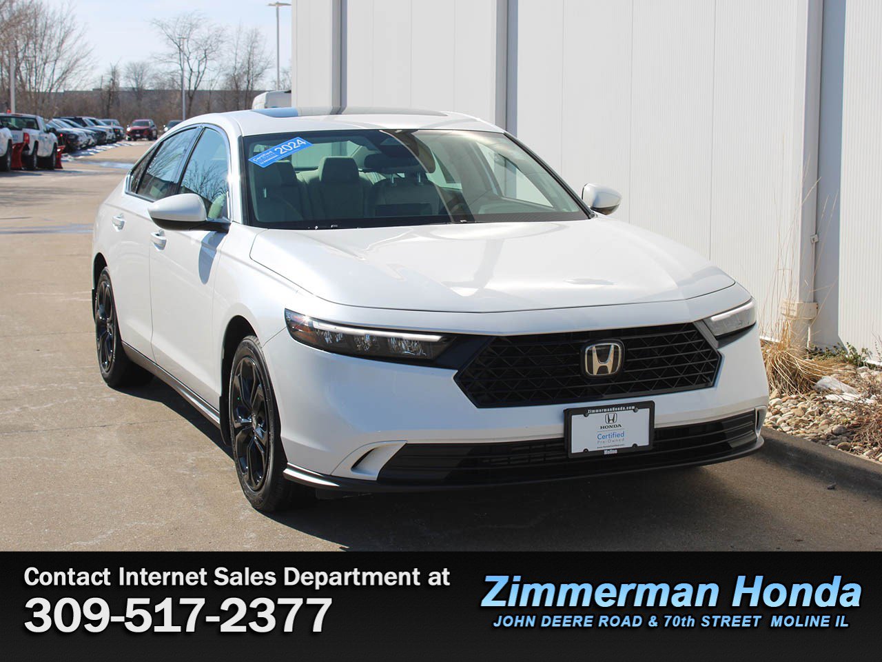 Certified 2024 Honda Accord EX image 3