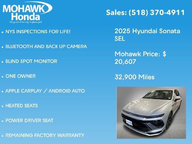 Used 2025 Hyundai Sonata SEL FWD image 7