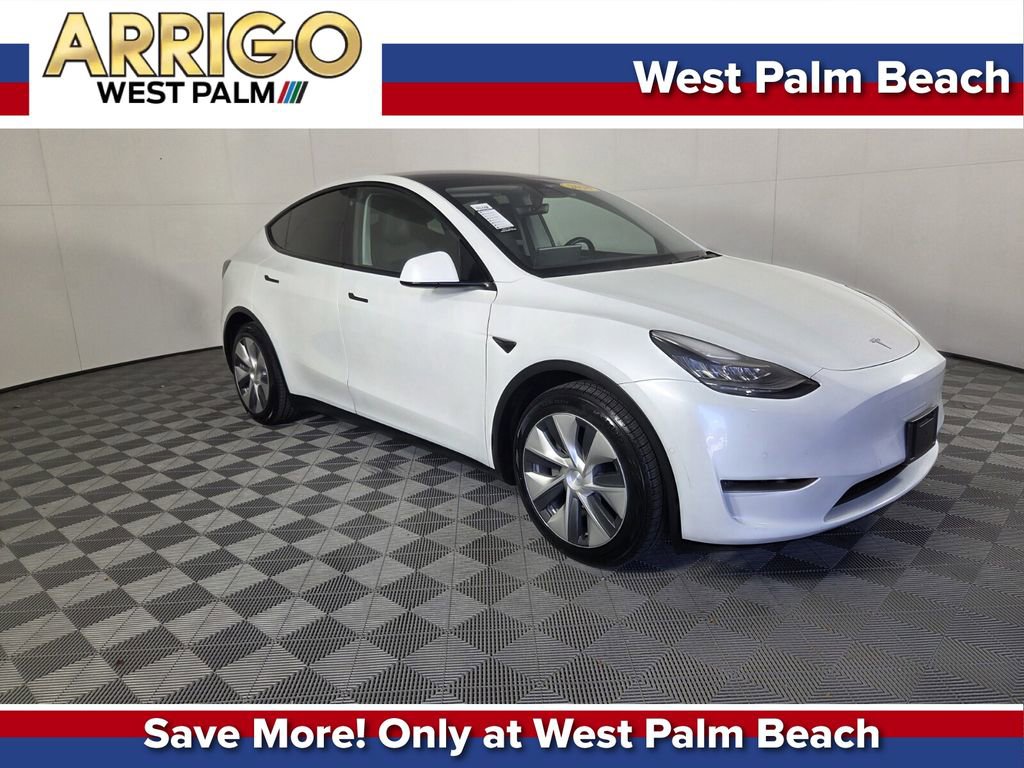 Used 2020 Tesla Model Y Long Range AWD/4WD image 1