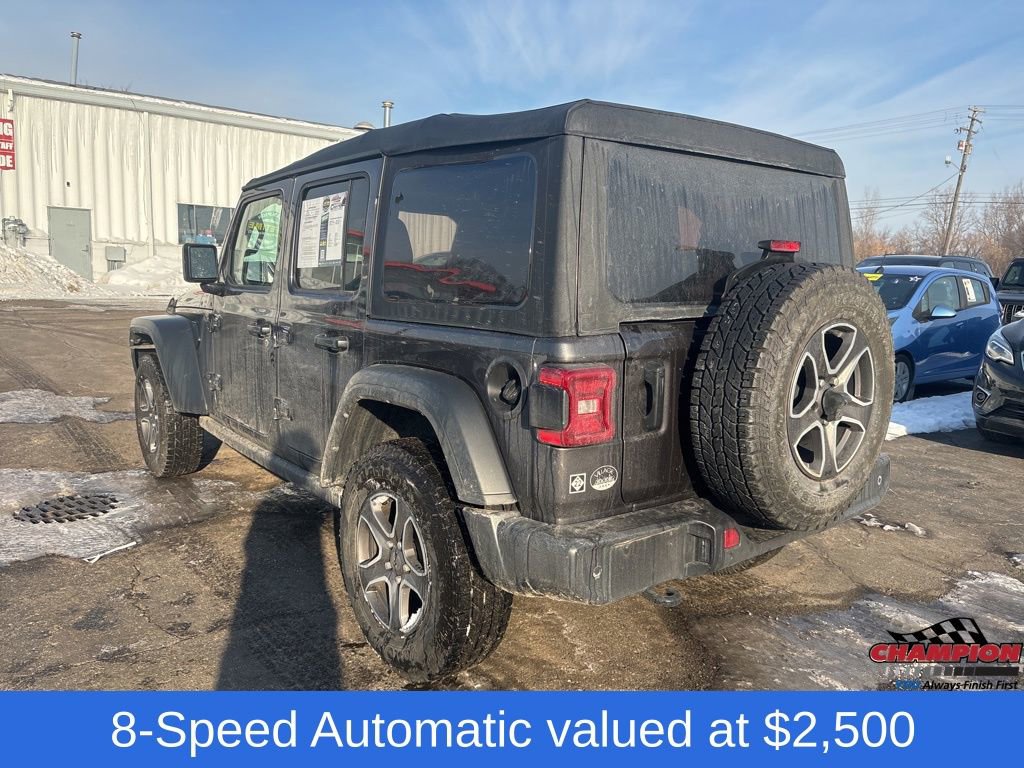Used 2021 Jeep Wrangler Unlimited Sport video 3