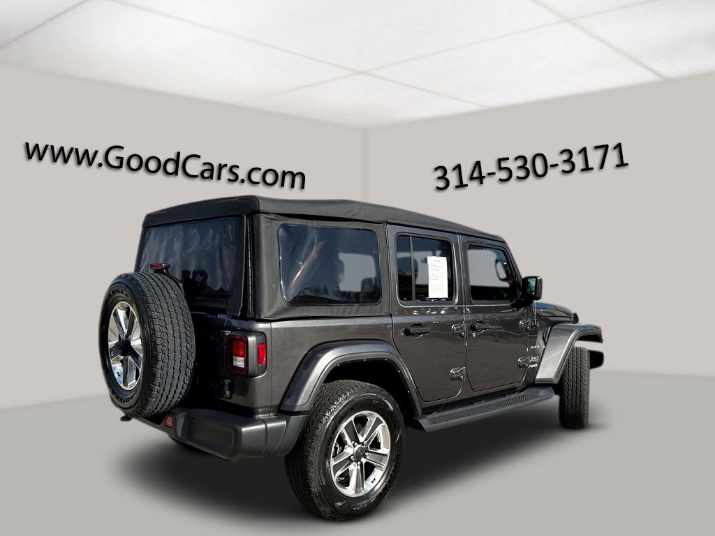 Used 2021 Jeep Wrangler Unlimited Sahara image 2