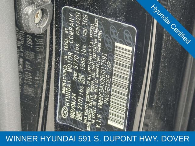 Certified 2024 Hyundai Venue SEL image 13