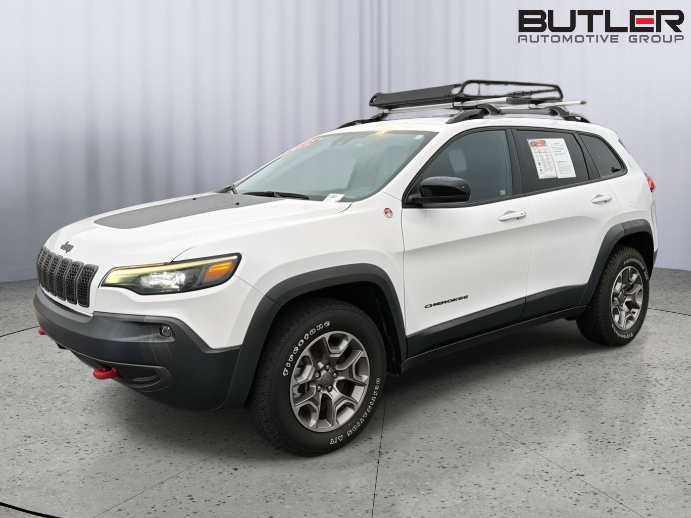 Used 2022 Jeep Cherokee Trailhawk w/ Premium Leather Package AWD/4WD image 2