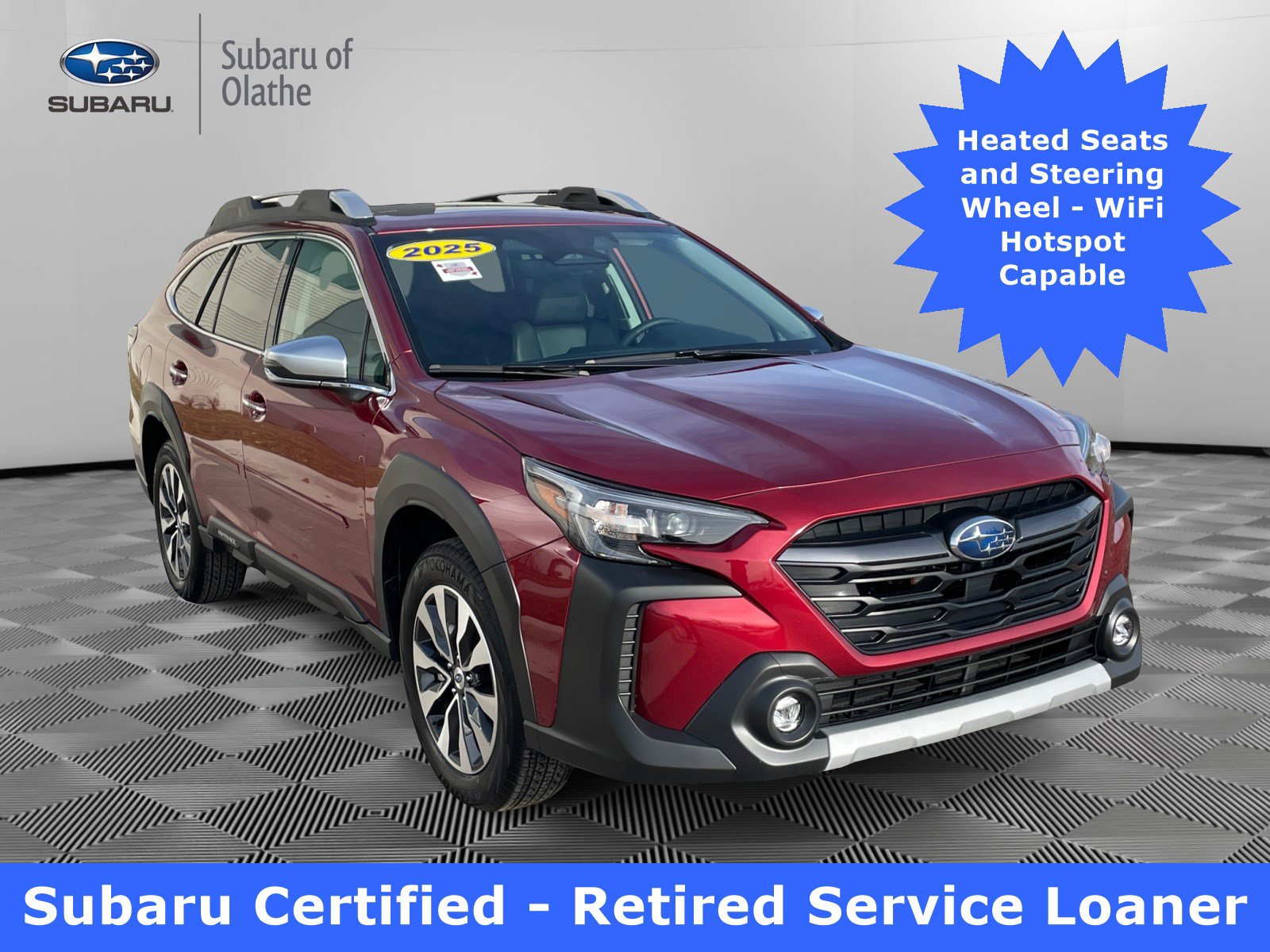 Certified 2025 Subaru Outback Touring image 1