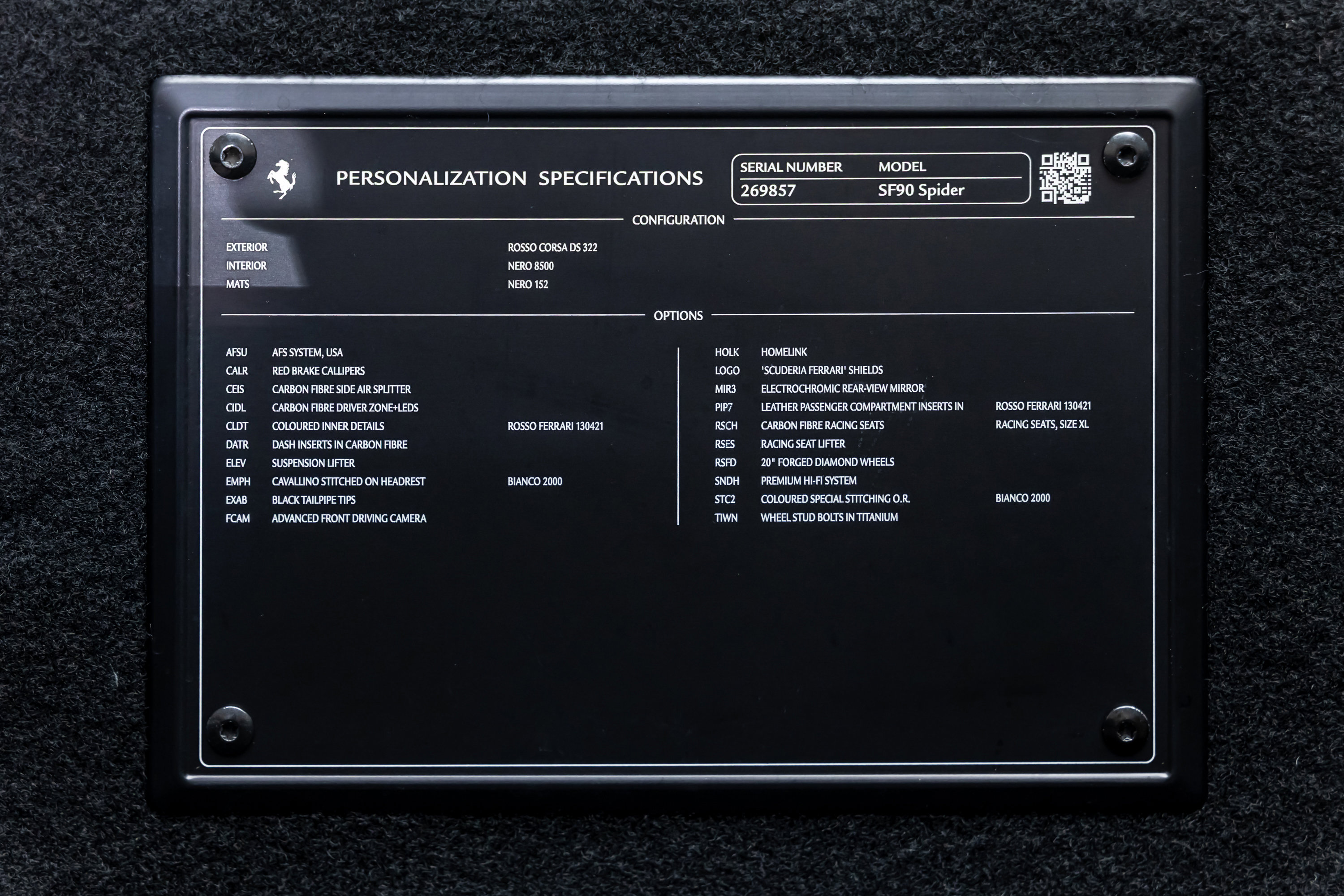 Certified 2022 Ferrari SF90 Spider image 75