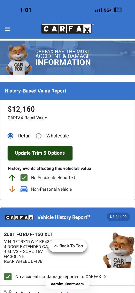 Used 2001 Ford F150 Lariat image 15