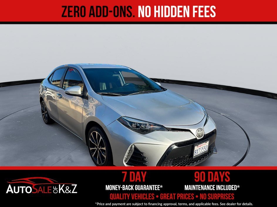 Used 2018 Toyota Corolla SE w/ Carpet Mat Package (TMS) FWD image 1