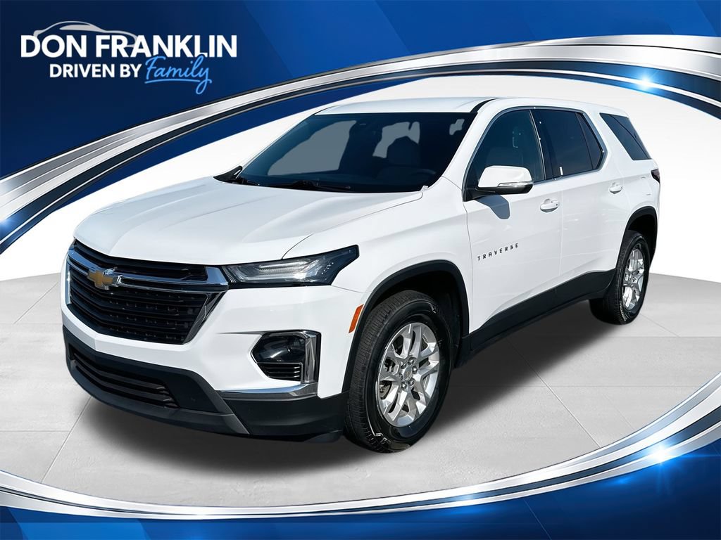 Used 2023 Chevrolet Traverse LS w/ Safety Package FWD image 1