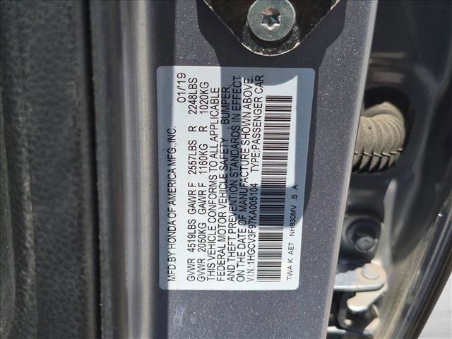 Used 2019 Honda Accord Touring image 25