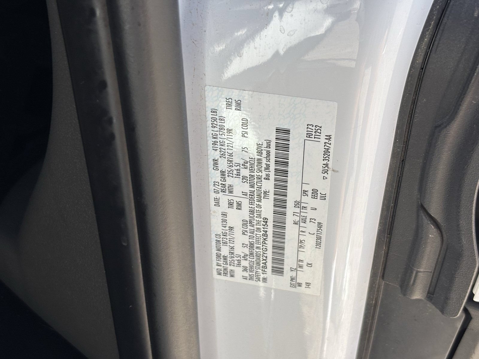 Used 2023 Ford Transit 350 XLT RWD image 33