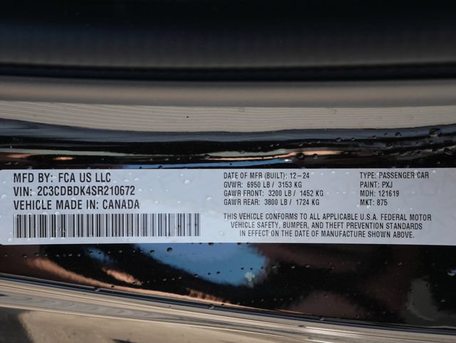 Used 2025 Dodge Charger Daytona Scat Pack w/ Track Pack AWD/4WD image 27