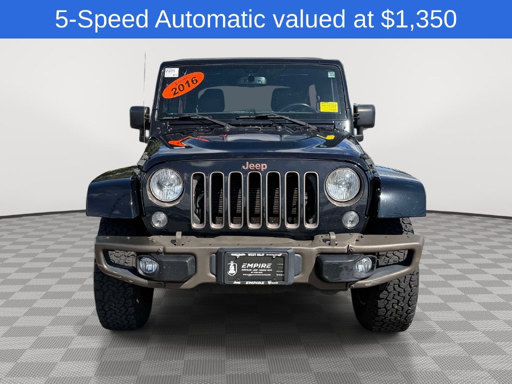 Certified 2016 Jeep Wrangler Unlimited Sahara AWD/4WD image 2