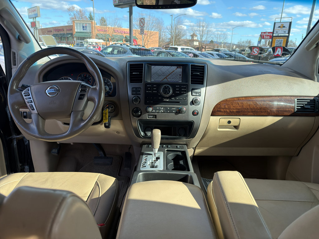 Used 2014 Nissan Armada Platinum w/ 2nd Row Captain Seat Package image 24