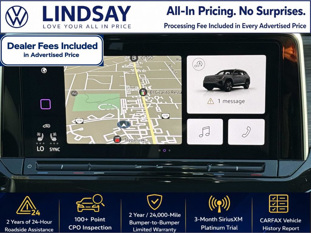 Certified 2025 Volkswagen Atlas SEL AWD/4WD image 15