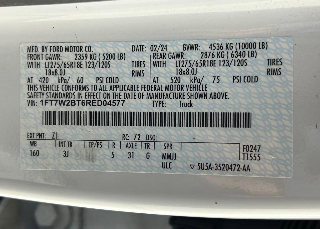 Used 2024 Ford F250 XLT image 36
