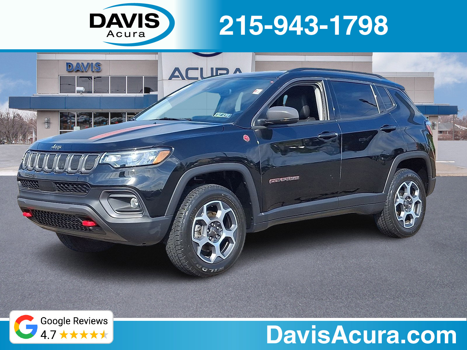 Used 2022 Jeep Compass Trailhawk w/ Trailhawk Convenience Group