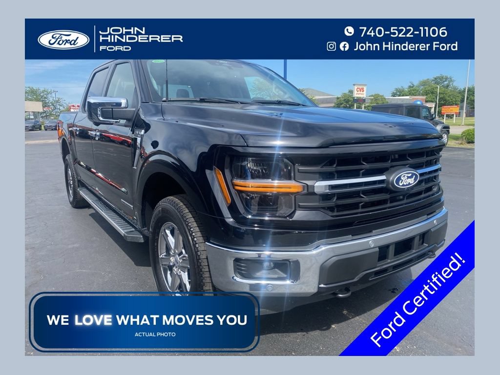 Certified 2025 Ford F150 XLT w/ Equipment Group 302A MID