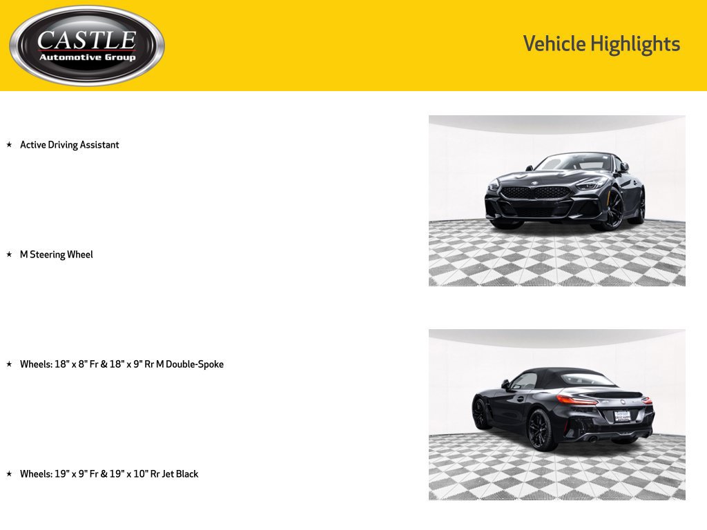 Used 2022 BMW Z4 sDrive30i w/ M Sport Package RWD image 7