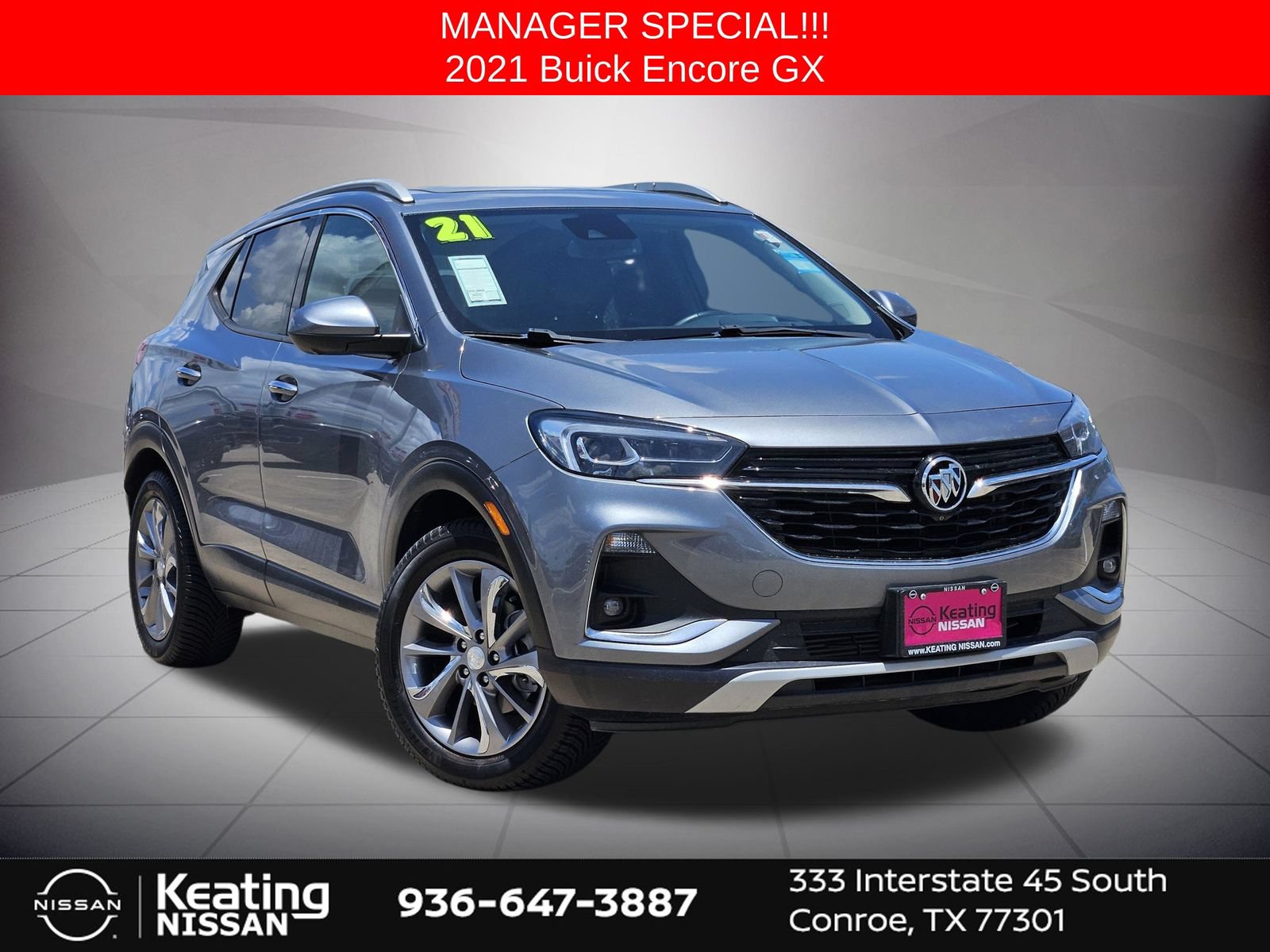 Used 2021 Buick Encore GX Essence w/ Advanced Technology Package AWD/4WD image 1