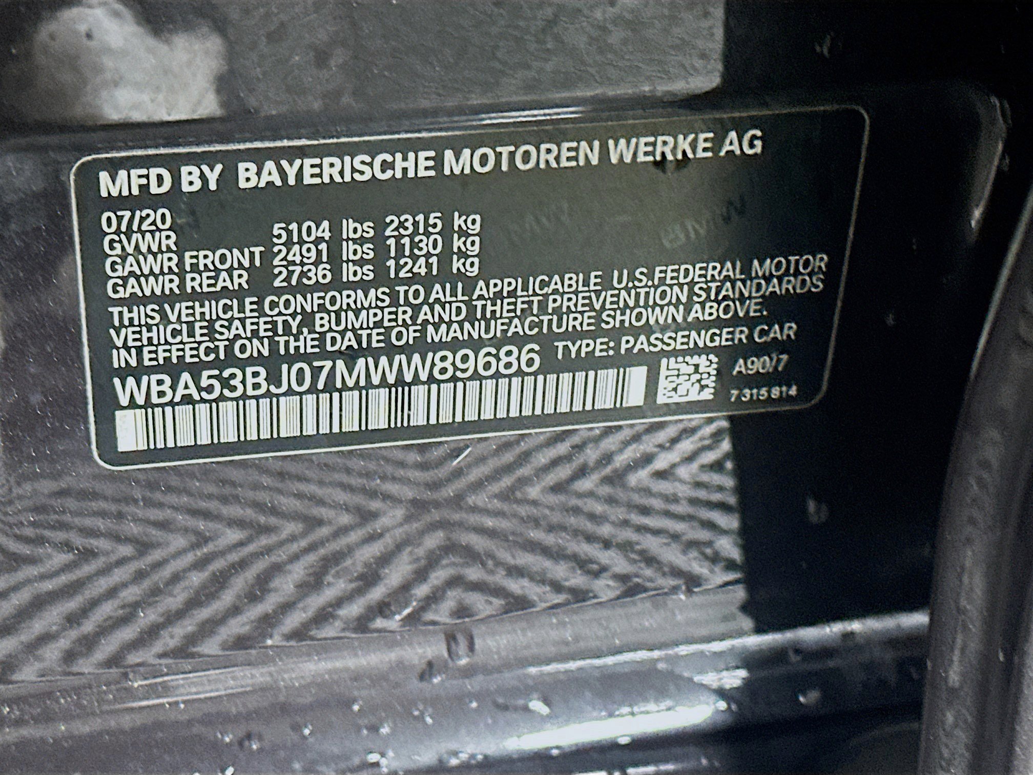 Used 2021 BMW 540i w/ M Sport Package image 12