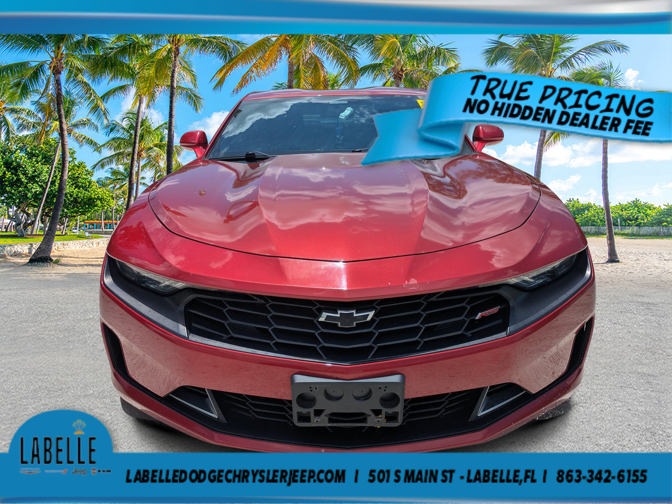 Used 2020 Chevrolet Camaro LT w/ RS Package RWD image 8