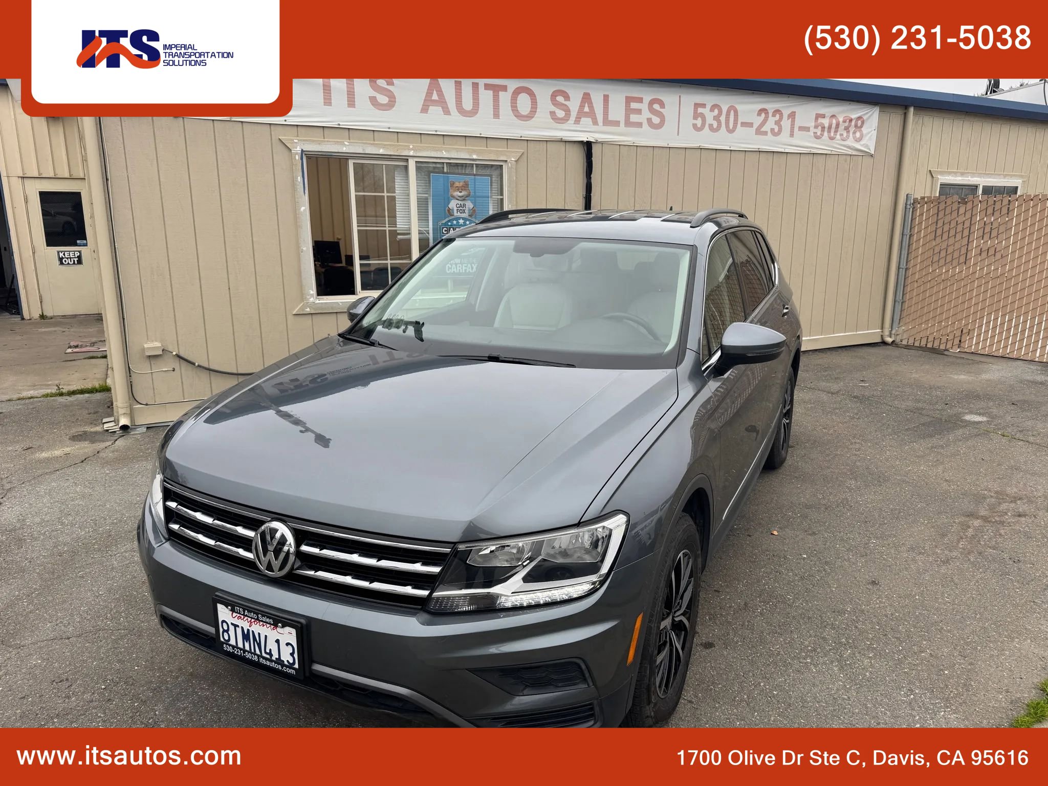 Used 2021 Volkswagen Tiguan SE image 1
