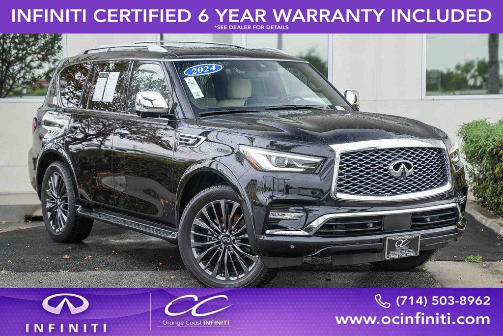 Certified 2024 INFINITI QX80 Sensory w/ Cargo Package
