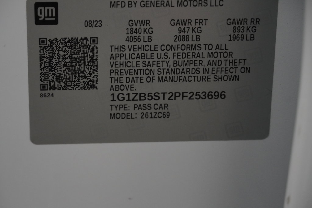 Certified 2023 Chevrolet Malibu LS FWD image 44