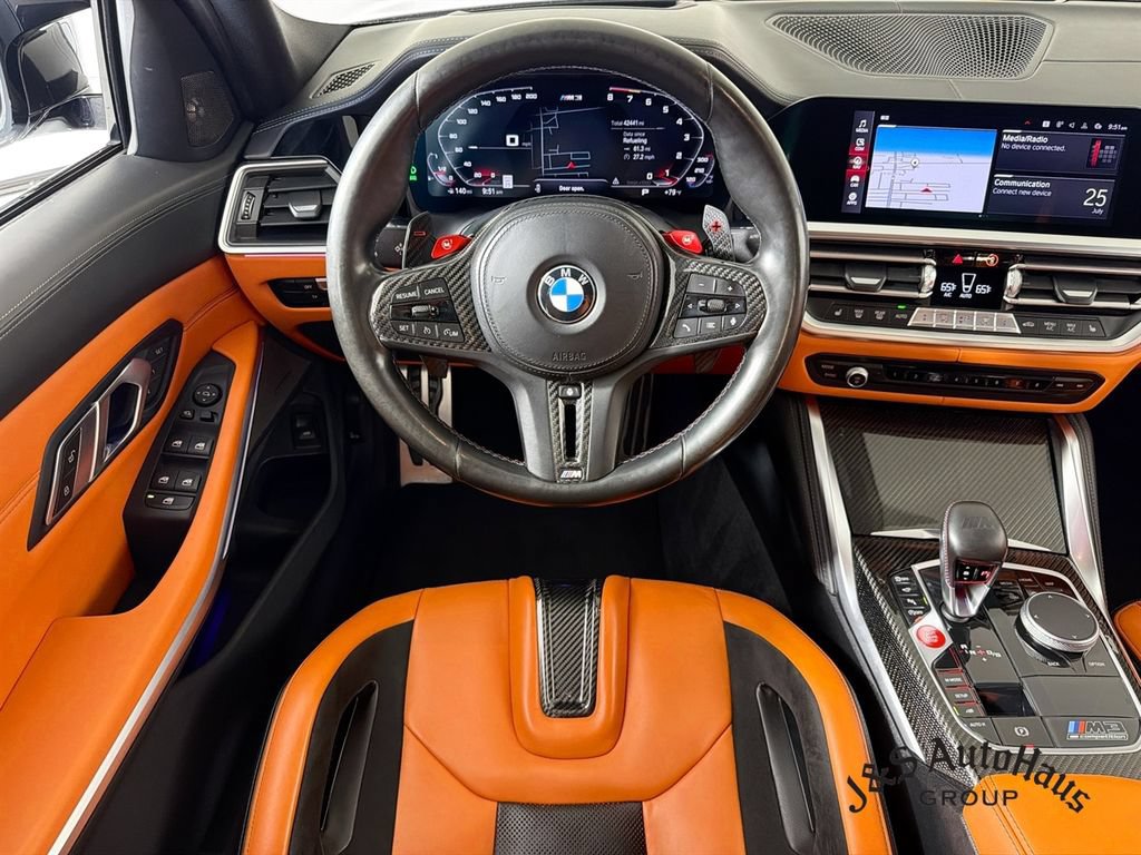 Used 2021 BMW M3 Competition w/ Executive Package RWD image 28