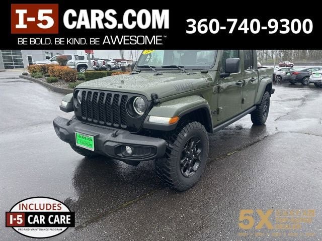 Used 2023 Jeep Gladiator Willys AWD/4WD image 1