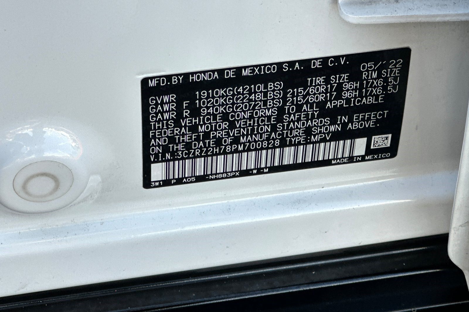 Used 2023 Honda HR-V EX-L image 28