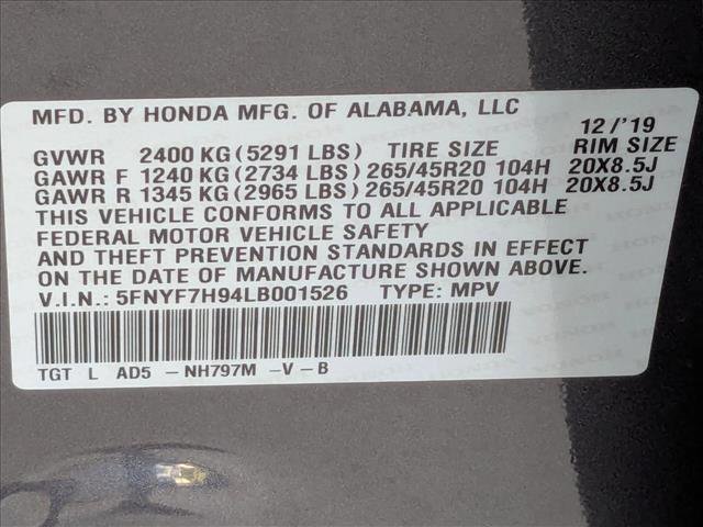 Used 2020 Honda Passport Touring image 25