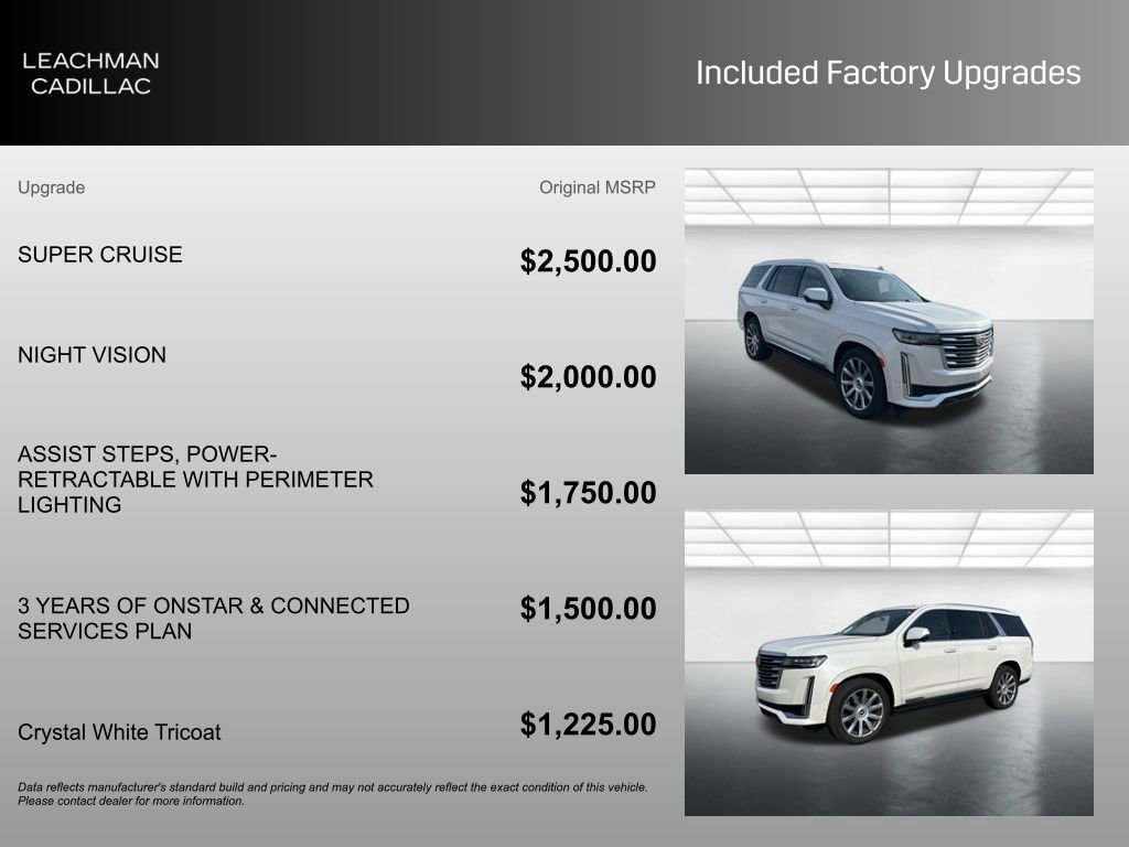 Certified 2023 Cadillac Escalade Premium Luxury Platinum image 11