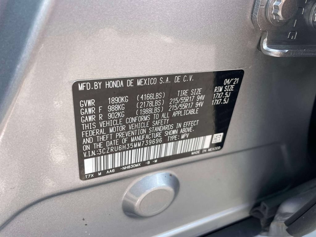 Certified 2021 Honda HR-V LX image 18