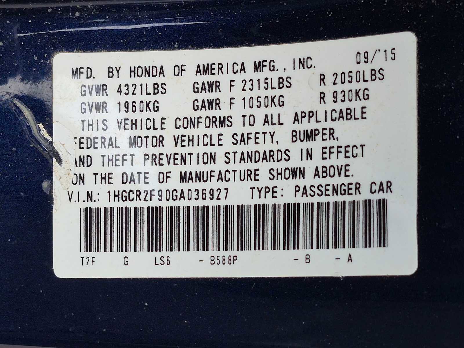 Used 2016 Honda Accord EX-L image 50