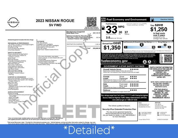 Used 2023 Nissan Rogue SV image 3