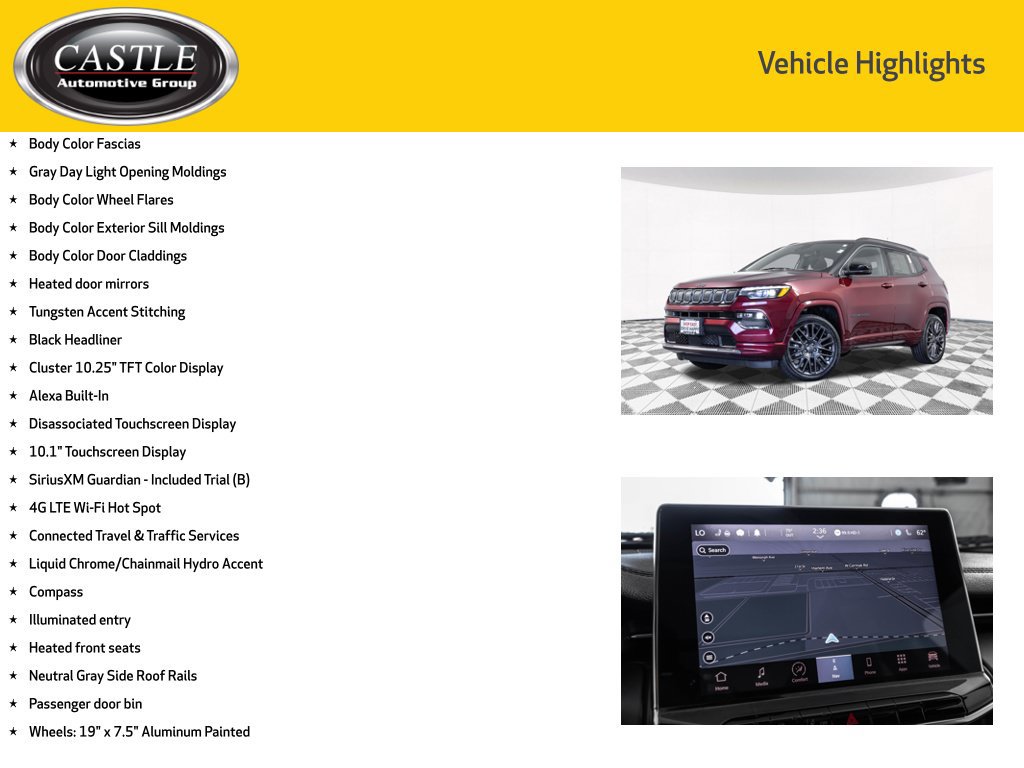 Used 2022 Jeep Compass High Altitude AWD/4WD image 15