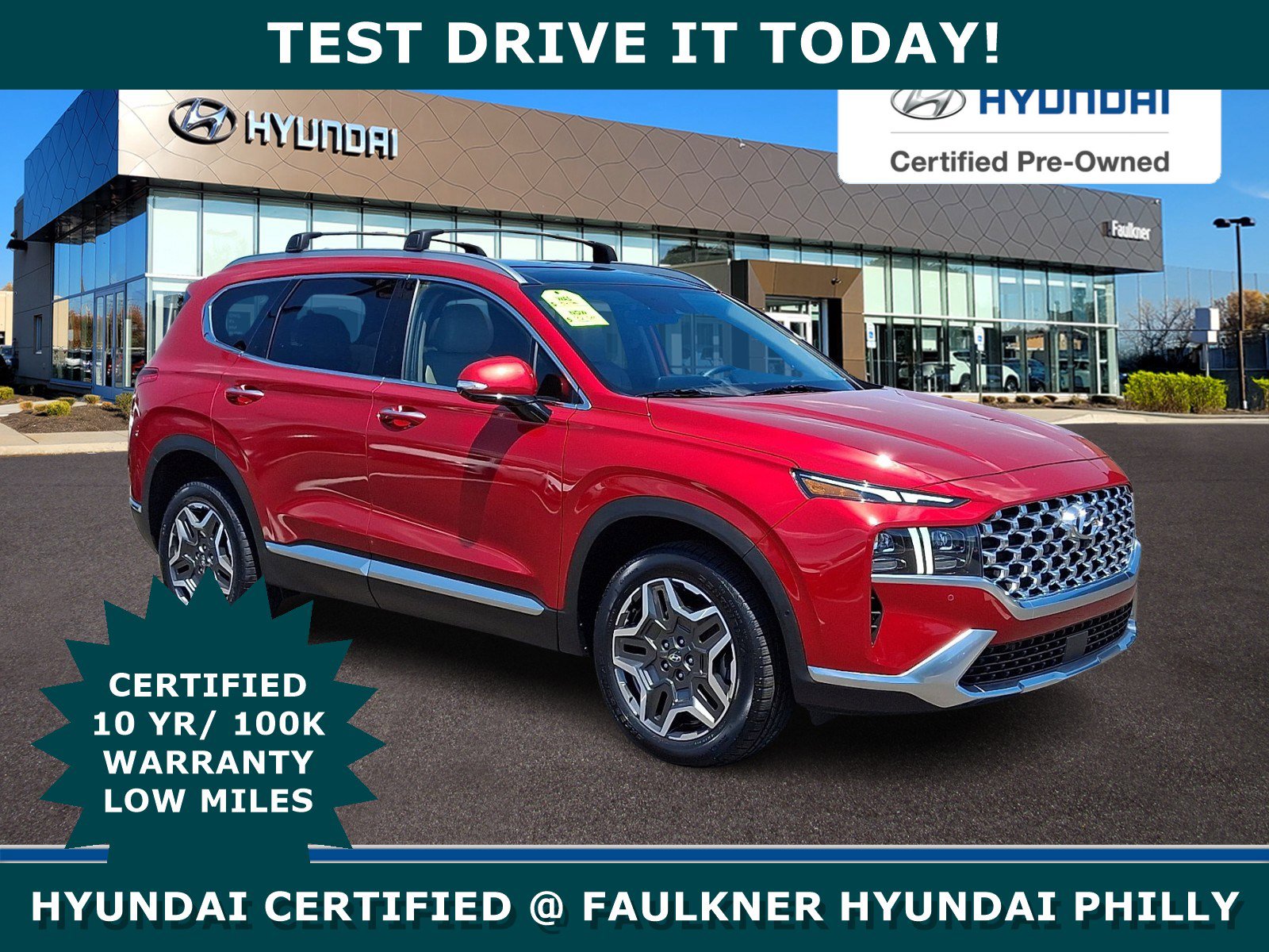 Certified 2023 Hyundai Santa Fe Limited AWD/4WD image 1