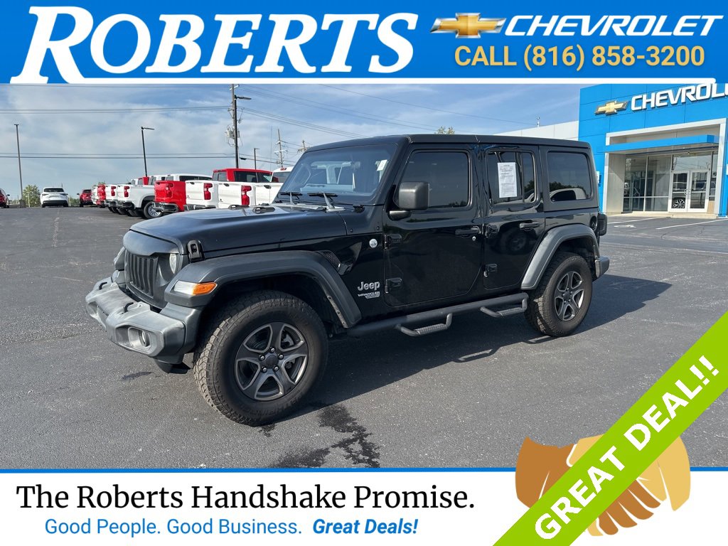 Used 2018 Jeep Wrangler Unlimited Sport S