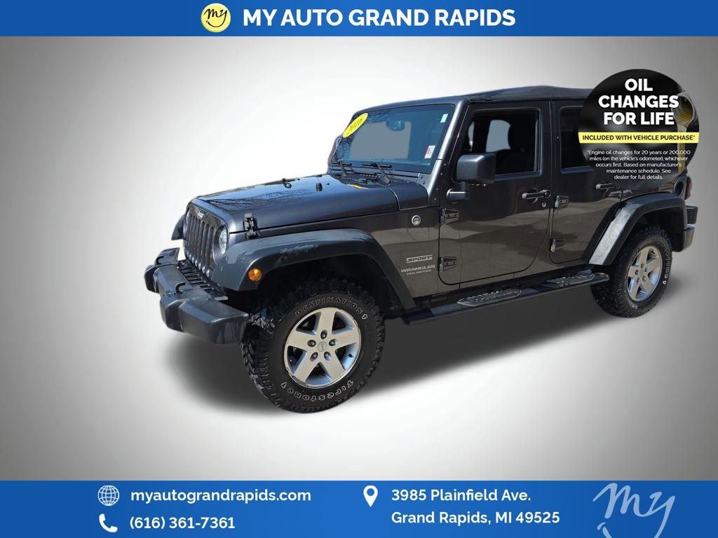 Used 2016 Jeep Wrangler Unlimited Sport w/ Quick Order Package 24S image 3