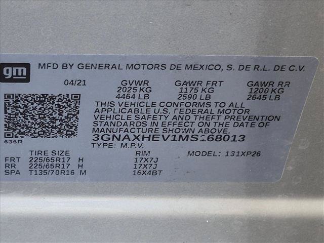 Used 2021 Chevrolet Equinox LS FWD image 16