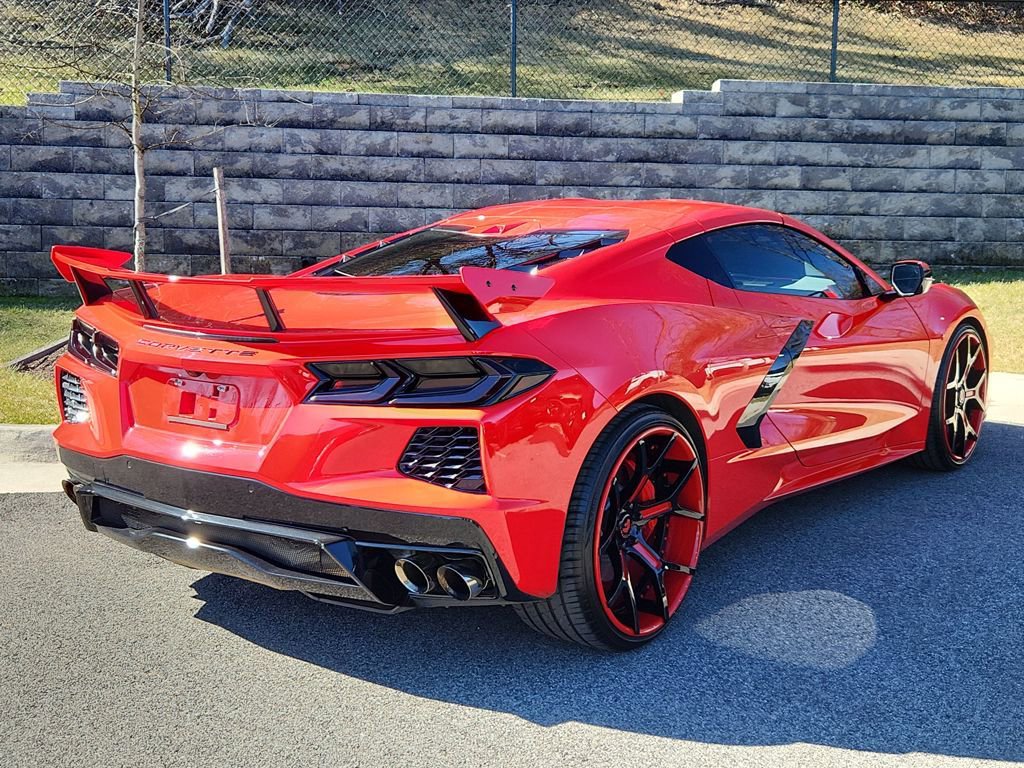 Used 2021 Chevrolet Corvette Stingray Preferred Cpe w/ Chrome Exterior Badge Package image 2