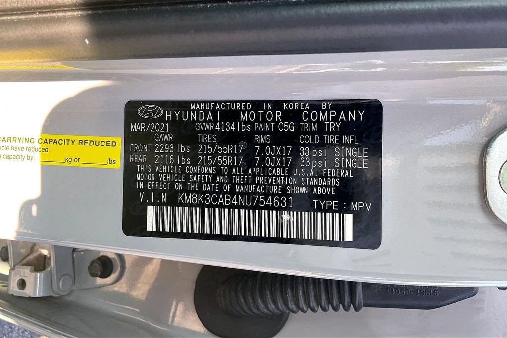 Used 2022 Hyundai Kona SEL w/ Convenience Package AWD/4WD image 37