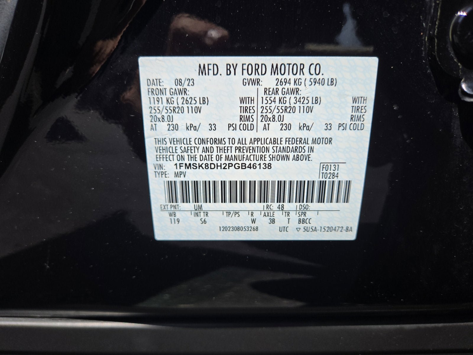 Certified 2023 Ford Explorer XLT w/ Equipment Group 202A AWD/4WD image 27