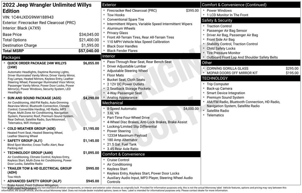 Used 2022 Jeep Wrangler Unlimited Sport image 4