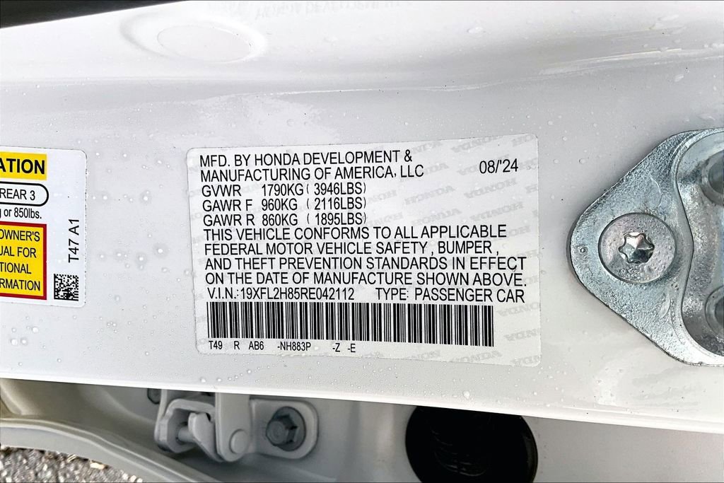 Used 2024 Honda Civic Sport image 16