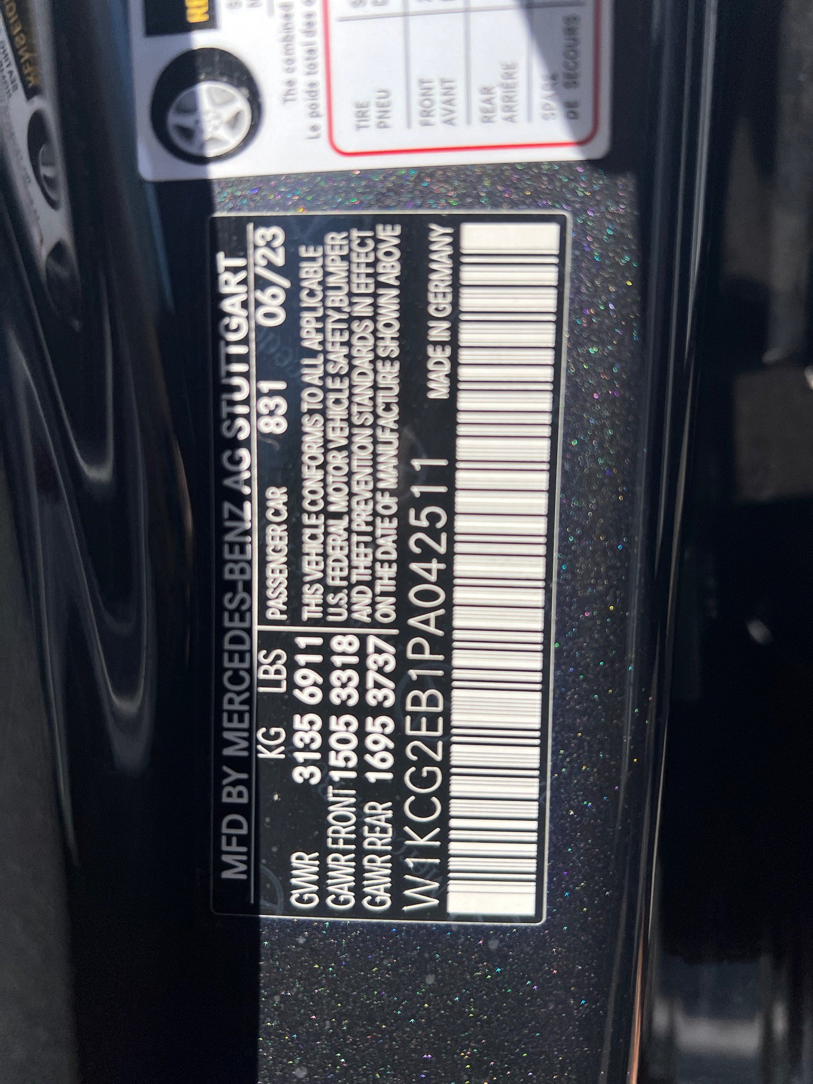 Certified 2023 Mercedes-Benz EQS 450+ 4MATIC Sedan image 15