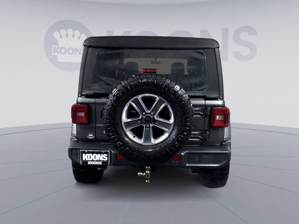 Used 2020 Jeep Wrangler Unlimited Sahara AWD/4WD image 5