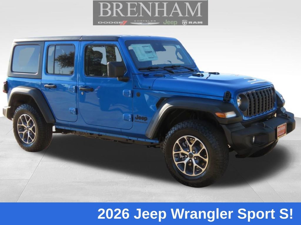 New 2026 Jeep Wrangler Sport S